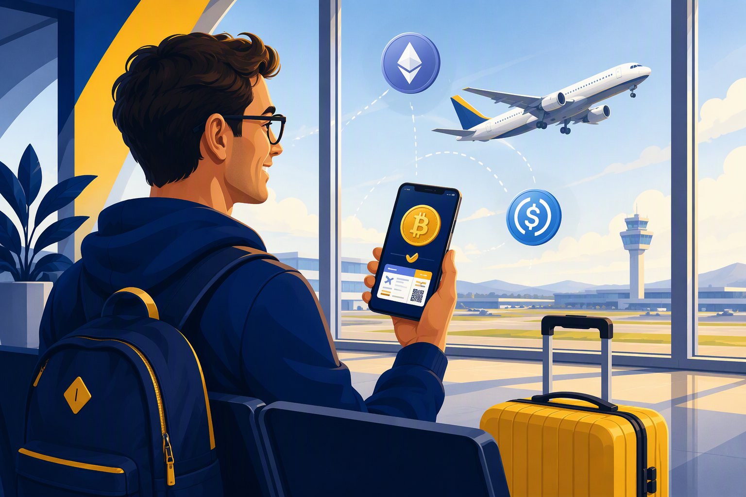 Pay with Crypto for Your Flights: Book Flights and Hotels with Bitcoin on Skyvela