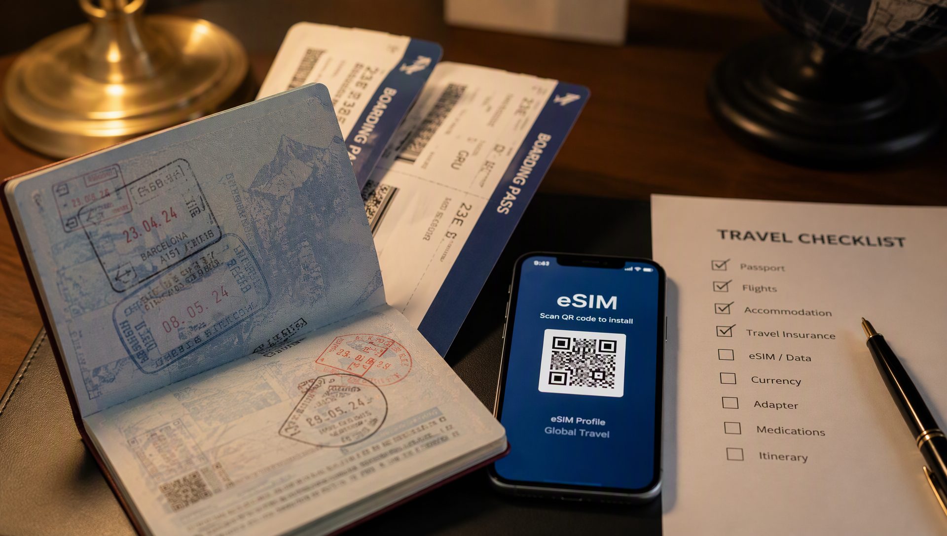 Passport, Visas, eSIMs: The Pre-Flight Document Checklist for 2026